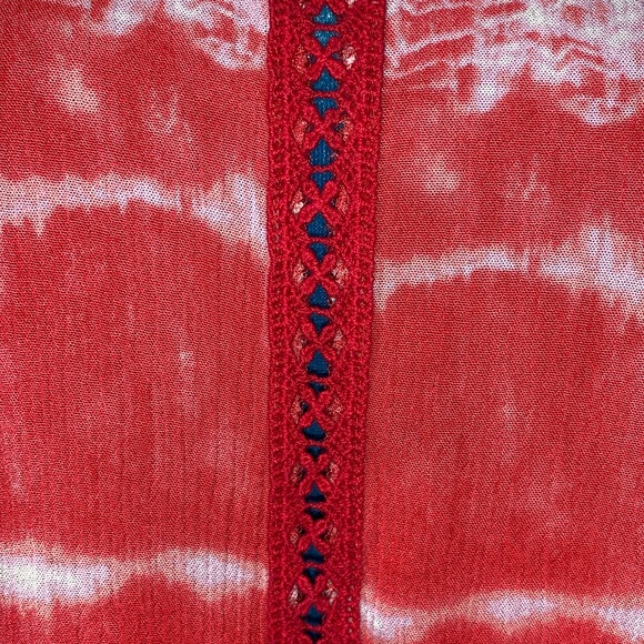 🈹 NOBO Red Tie Dye Top - Picture 2 of 6